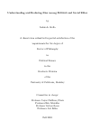 Cover page: Understanding and Reducing Bias among Political and Social Elites