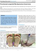 Cover page: Precalcaneal congenital fibrolipomatous hamartoma