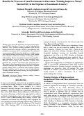 Cover page: Benefits for Processes Cause Decrements in Outcomes: Training Improves Tutors’ Interactivity at the Expense of Assessment Accuracy