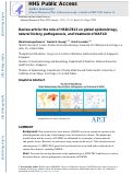 Cover page: Review article: the role of HSD17B13 on global epidemiology, natural history, pathogenesis and treatment of NAFLD