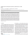 Cover page: Cooling load forecasting-based predictive optimisation for chiller plants