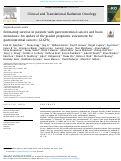 Cover page: Estimating survival in patients with gastrointestinal cancers and brain metastases: An update of the graded prognostic assessment for gastrointestinal cancers (GI-GPA).