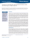 Cover page: Transient loss of detectable HIV-1 RNA following brentuximab vedotin anti-CD30 therapy for Hodgkin lymphoma