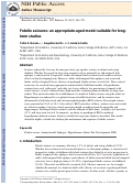 Cover page: Febrile seizures: an appropriate-aged model suitable for long-term studies