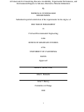 Cover page: A framework for considering resource availability, experimental performance, and environmental impacts to advance alternative mineral admixtures