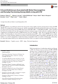 Cover page: Grit and Ambition are Associated with Better Neurocognitive and Everyday Functioning Among Adults Living with HIV