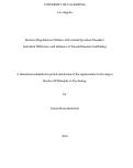 Cover page: Emotion Regulation in Children with Autism Spectrum Disorders: Individual Differences and Influence of Parental Emotion Scaffolding