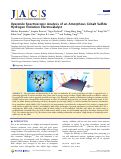 Cover page: Operando spectroscopic analysis of an amorphous cobalt sulfide hydrogen evolution electrocatalyst.