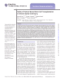 Cover page: Safety of Human Neural Stem Cell Transplantation in Chronic Spinal Cord Injury