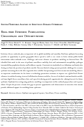 Cover page: Real-time Epidemic Forecasting: Challenges and Opportunities.