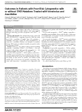 Cover page: Outcomes in Patients With Poor-risk Cytogenetics With or Without TP53 Mutations Treated With Venetoclax and Azacitidine