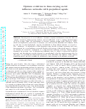 Cover page: Opinion evolution in time-varying social influence networks with prejudiced agents