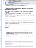 Cover page: Fracture incidence in Ehlers-Danlos syndrome – A population-based case-control study