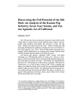 Cover page: Discovering the Full Potential of the 360 Deal: An Analysis of the Korean Pop Industry, Seven-Year Statute, and Talent Agencies Act of California