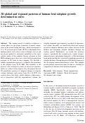 Cover page: 3D global and regional patterns of human fetal subplate growth determined in utero.