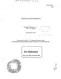 Cover page: MOLECULAR BEAM KINETICS