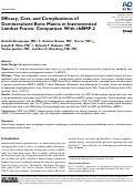 Cover page: Efficacy, Cost, and Complications of Demineralized Bone Matrix in Instrumented Lumbar Fusion: Comparison With rhBMP-2