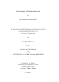 Cover page: Interdomain Multipath Routing