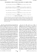 Cover page: Thermodynamic evidence for bulk charge-density wave rigidity in NbSe3