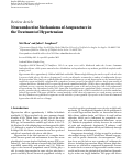 Cover page: Neuroendocrine Mechanisms of Acupuncture in the Treatment of Hypertension