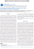 Cover page: In laboratory inactivation of H5N1 in raw whole milk through milk acidification: results from a pilot study