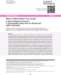 Cover page: Effects of White-Matter Tract Length in Sport-Related Concussion: A Tractography Study from the NCAA-DoD CARE Consortium.