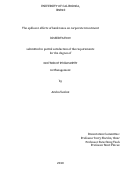 Cover page: The spillover effects of bank taxes on corporate investment