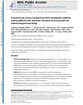 Cover page: Pneumocystis jirovecii pneumonia (PJP) prophylaxis patterns among patients with rheumatic diseases receiving high-risk immunosuppressant drugs