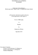 Cover page: Cultivating Civilized Subjects: British Agricultural "Improvement" in Eighteenth-Century Ireland