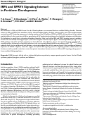 Cover page: IRF6 and SPRY4 Signaling Interact in Periderm Development