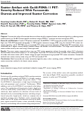 Cover page: Scatter Artifact with Ga-68-PSMA-11 PET: Severity Reduced With Furosemide Diuresis and Improved Scatter Correction.