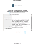 Cover page: Total duration of antimicrobial therapy in veterans hospitalized with uncomplicated pneumonia: Results of a national medication utilization evaluation