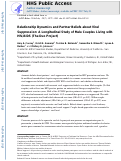 Cover page: Relationship Dynamics and Partner Beliefs About Viral Suppression: A Longitudinal Study of Male Couples Living with HIV/AIDS (The Duo Project)