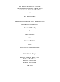 Cover page: The Business of America is Lobbying: The Expansion of Corporate Political Activity and the Future of American Pluralism