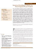 Cover page: Numerical Modeling of Nitrate in a Flood‐Irrigated Pecan Orchard