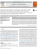 Cover page: Ideological group persuasion: A within-person study of how violence, interactivity, and credibility features influence online persuasion