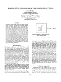 Cover page: Learning Object-Relative Spatial Concepts in the L0 Project