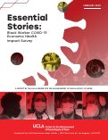 Cover page of Essential Stories: Black Worker COVID-19 Economic Health Impact Survey