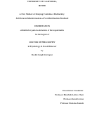 Cover page: A New Method of Studying Confidence Malleability: Self-Sourced Misinformation as Post-Identification Feedback