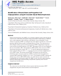 Cover page: Identification of neural stem and progenitor cell subpopulations using DC insulator-based dielectrophoresis