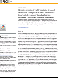 Cover page: Objective monitoring of Insecticide-treated bednet use to improve malaria prevention: SmartNet development and validation