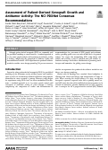 Cover page: Assessment of Patient-Derived Xenograft Growth and Antitumor Activity: The NCI PDXNet Consensus Recommendations.