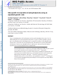 Cover page: Site-specific incorporation of phosphotyrosine using an expanded genetic code