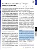 Cover page: Reconstruction and evolutionary history of eutherian chromosomes