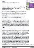 Cover page: Patterns of long-term survivorship following bevacizumab treatment for recurrent glioma: a case series