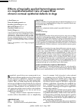 Cover page: Effects of topically applied heterologous serum on reepithelialization rate of superficial chronic corneal epithelial defects in dogs.