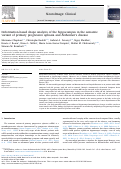 Cover page: Deformation-based shape analysis of the hippocampus in the semantic variant of primary progressive aphasia and Alzheimer’s disease