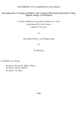 Cover page: Investigation of Vaginal Dilator and Vaginal Phantom Materials Using Digital Image Correlation