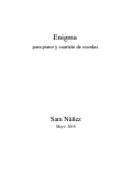 Cover page: Enigma