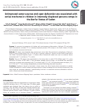 Cover page: Unimproved water sources and open defecation are associated with active trachoma in children in internally displaced persons camps in the Darfur States of Sudan.